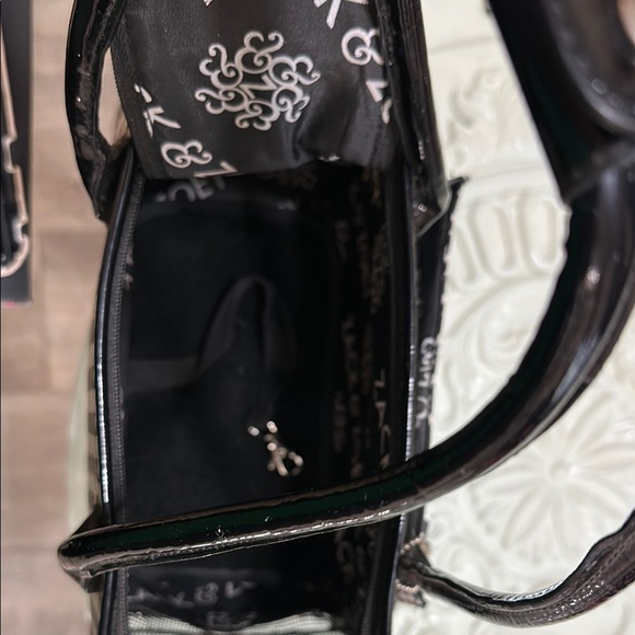 Zack & Zoey Black and White Houndstooth pet carrier handBag Xxs-XS pets NWT - Picture 9 of 14